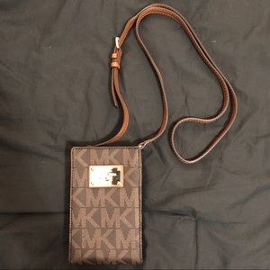 Michael Kors logo crossbody purse